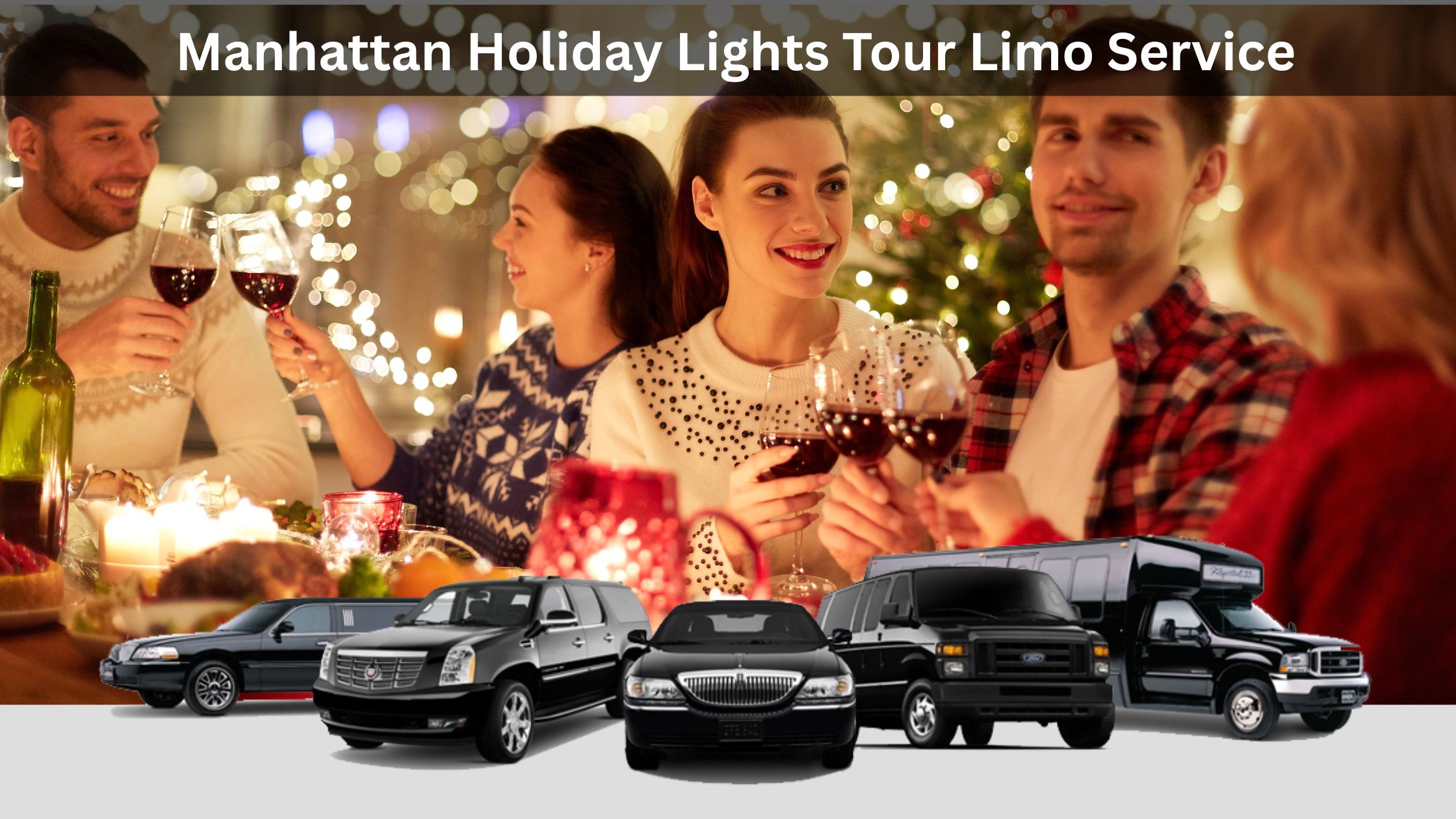 Manhattan Holiday Lights Tour Limo Service Manhattan Holiday Lights Tour Limo Service