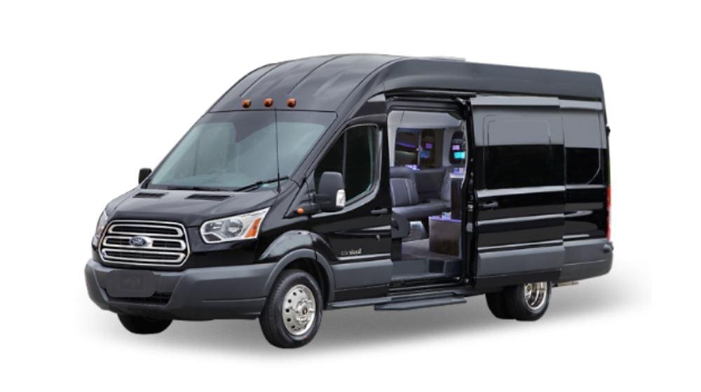 12 passenger Transit Sprinter limo in Long Island NY